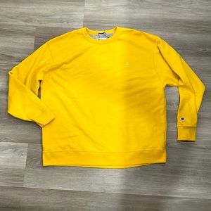 Vintage Yellow champion sweater - 2XL
